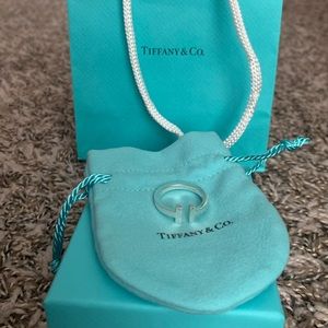 Tiffany & Co. T Square Ring in Sterling Silver